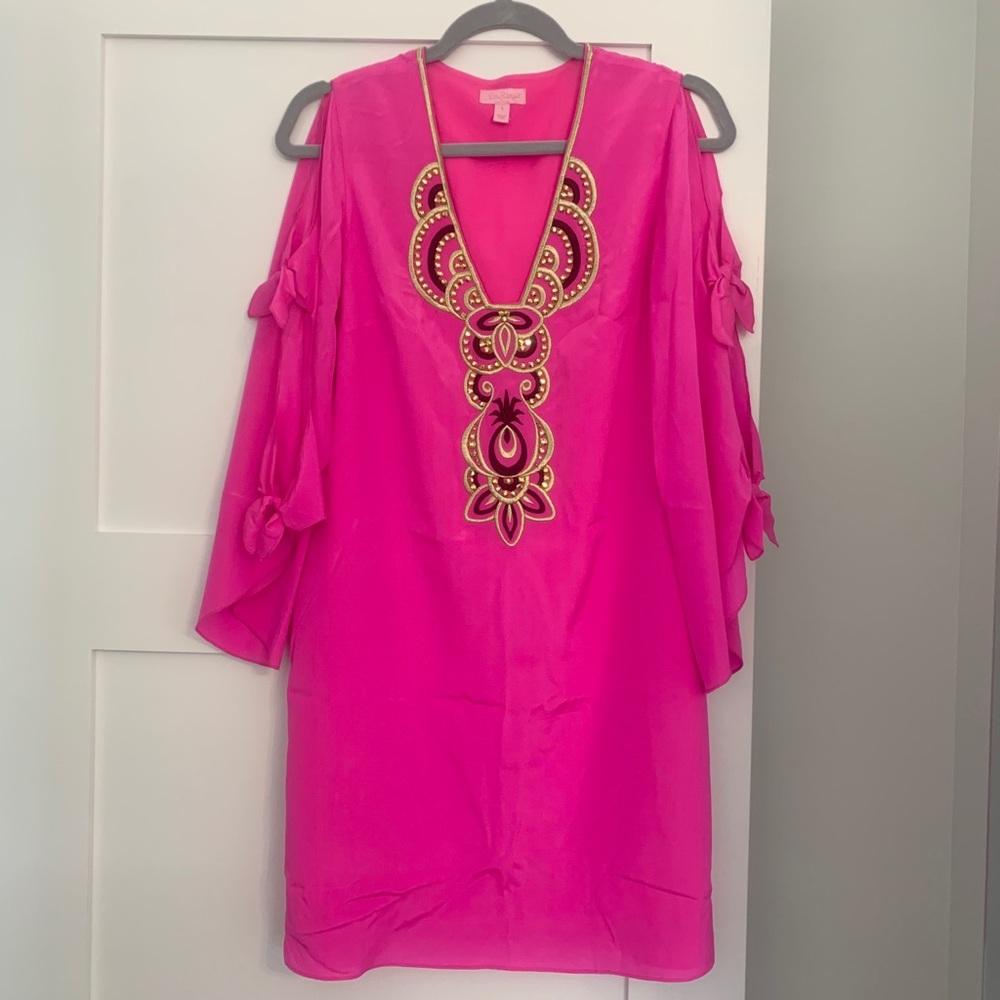 🌸 Lilly Pulitzer Avila Stretch Silk Dress 🌸